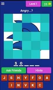 Angry Sonic Character Quiz स्क्रीनशॉट 6