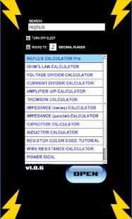 Complex Electric Calculator screenshot 5