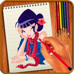 ikon Learn to Draw Winx