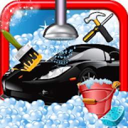 Car Wash & Repair Salon: Multi Car Design Shop