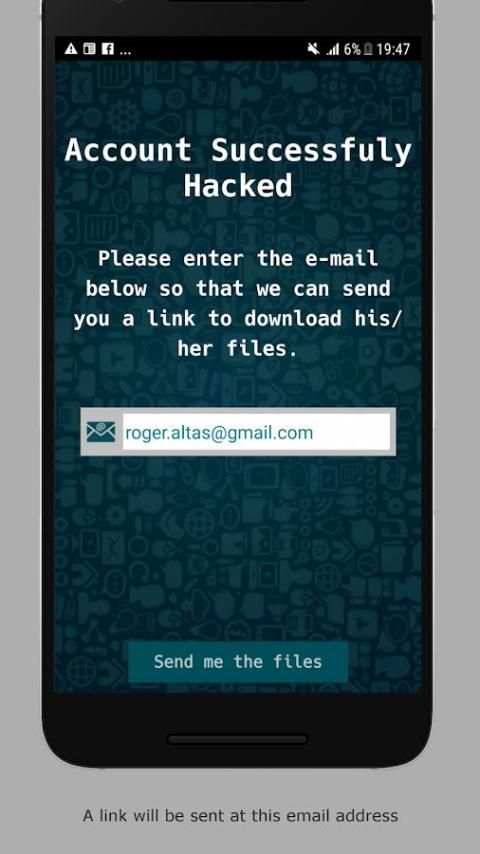 WhatsHack Prank 2018 screenshot 1