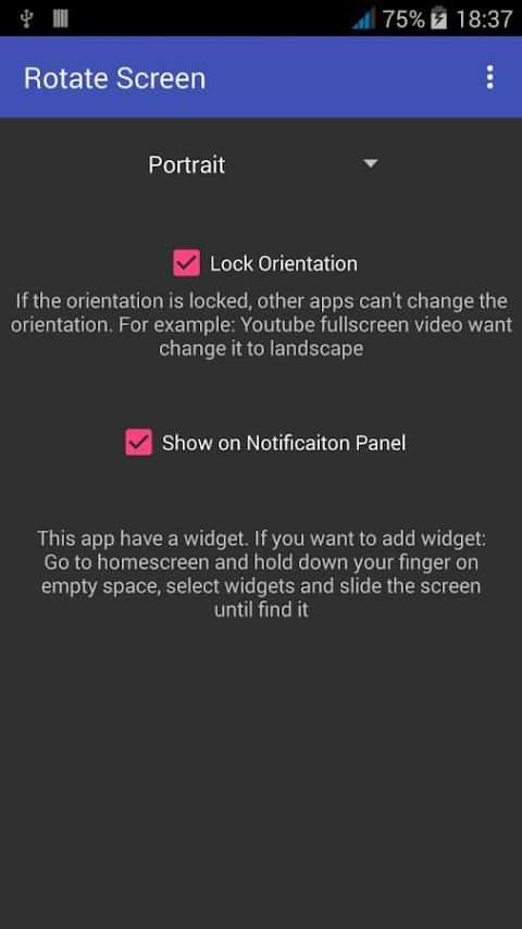 Rotate Screen 2 screenshot 4