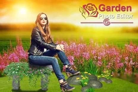 Garden Photo Editor 2018 screenshot 2