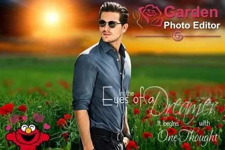 Garden Photo Editor 2018 screenshot 1