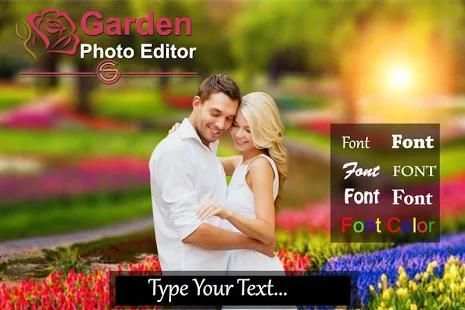 Garden Photo Editor 2018 screenshot 4
