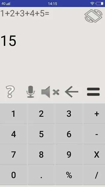 Speaking Calculator screenshot 3