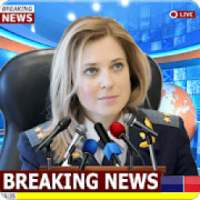 Breaking news photo frames Media Photo Editor 2018 on 9Apps