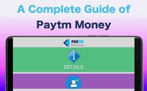 Guide for Paytm Money screenshot 1
