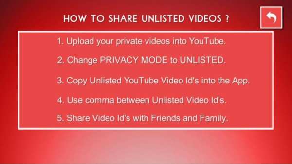 YouTube Unlisted Video Gallery screenshot 3