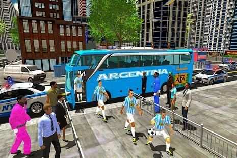Soccer Player Coach Bus Simulator screenshot 3