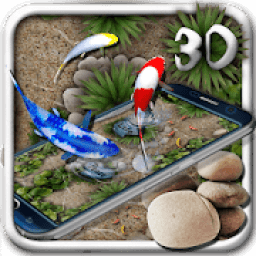 ikon Free Koi Fish 3D Theme With Animation