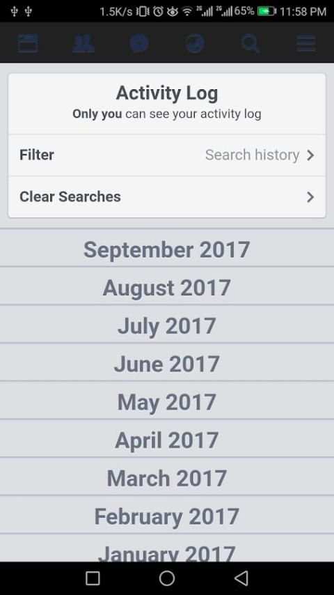 Black Color for Facebook screenshot 1