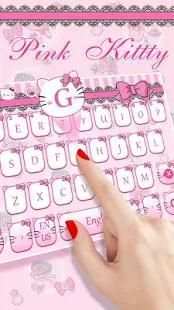 Tema Kitty Pink Kitty screenshot 2