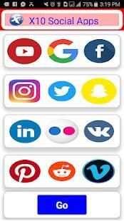 X10 Social Apps screenshot 8