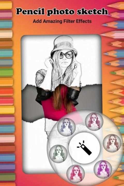 Pencil Sketch Photo Editor : Sketch Photo Maker screenshot 4