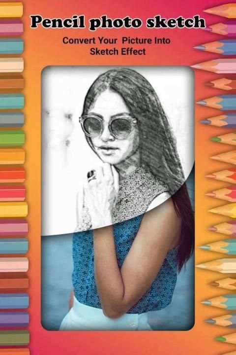 Pencil Sketch Photo Editor : Sketch Photo Maker screenshot 1