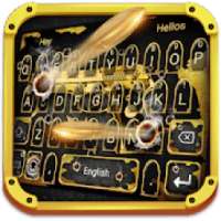 Golden Gun *and Bullet Keyboard Theme on 9Apps