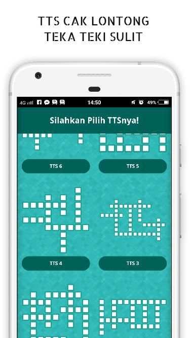Teka Teki Sulit - TTS Lontong 2018 screenshot 4