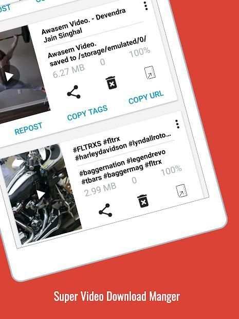 Video Downloader for Instagram - InSaver Repost screenshot 9