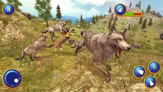 Ultimate Wolf Family Simulator: Wildlife Games screenshot 2