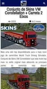 Skins World Truck Driving Simulator - WTDS screenshot 3
