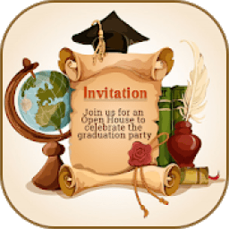 Graduation Party Invitations Cards आइकन