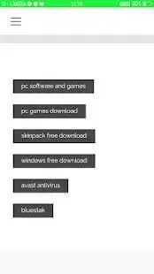 PC GAME AND SOFTWARE DOWNLODER screenshot 1