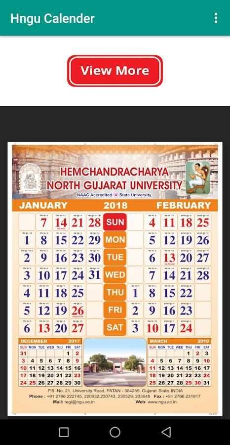 HNGU : Result,Examination Schedule,Syllabus screenshot 1