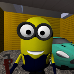 Hello Funny Minion Neighbor 3D आइकन