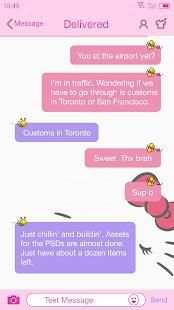 Cutey Theme - Messaging 7 screenshot 2
