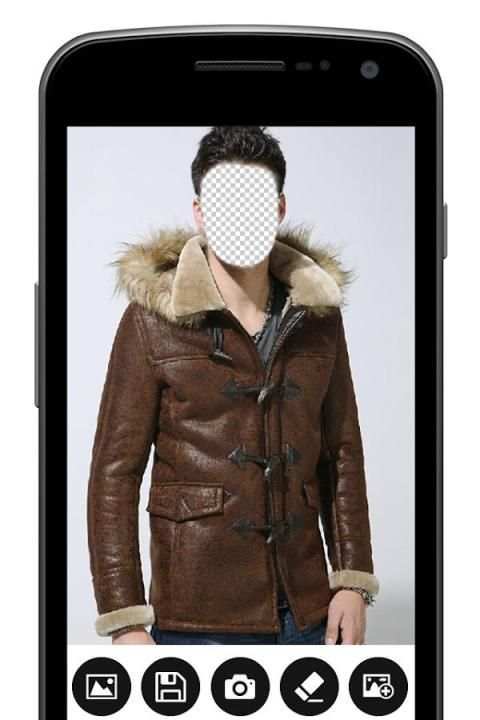 Winter Jacket Men Photo Editor screenshot 3