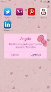 Cutey Theme - Messaging 7 screenshot 1
