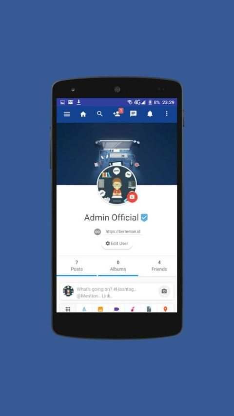 Berteman Lite - Jejaring Sosial Indonesia screenshot 4