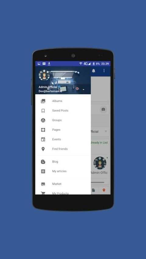 Berteman Lite - Jejaring Sosial Indonesia screenshot 2