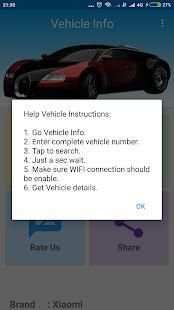 RTO Vehicle Info - Vahan Vehicle Registration स्क्रीनशॉट 1