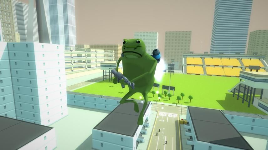 the amazing frog gameplay