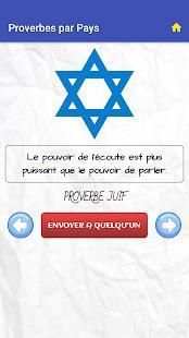 Proverbes par Pays screenshot 1