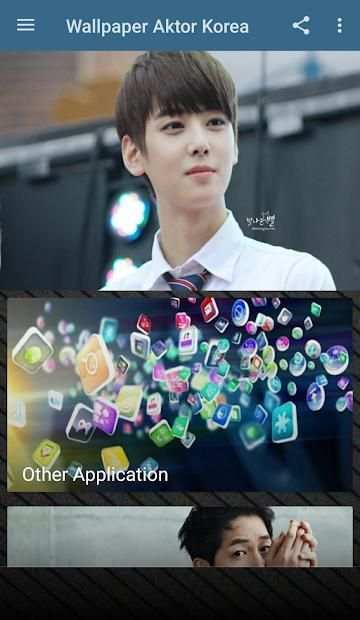 Wallpaper Aktor Korea screenshot 5