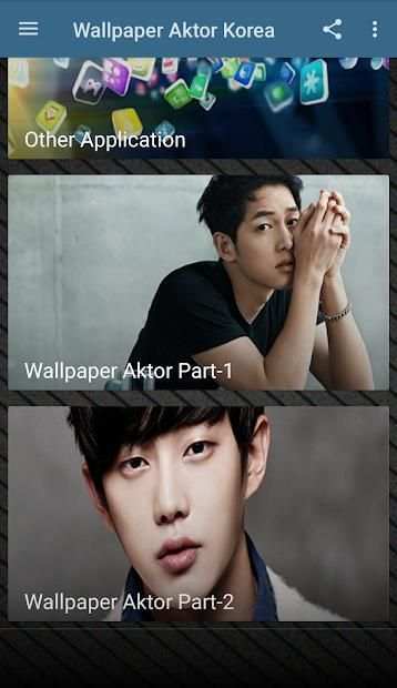 Wallpaper Aktor Korea screenshot 4