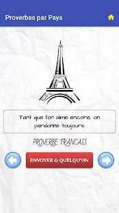 Proverbes par Pays screenshot 2