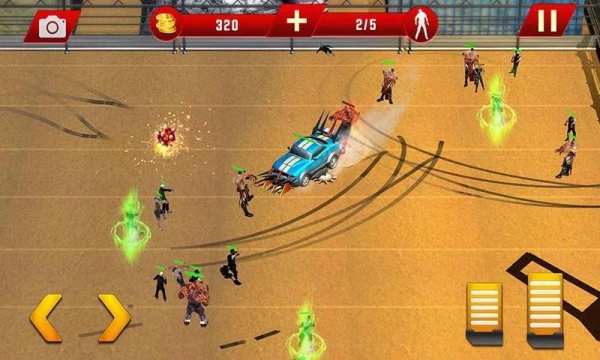 Real Zombie Rush Car Drift – Zombie Survival Games screenshot 11