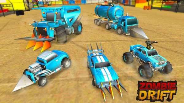 Real Zombie Rush Car Drift – Zombie Survival Games screenshot 6