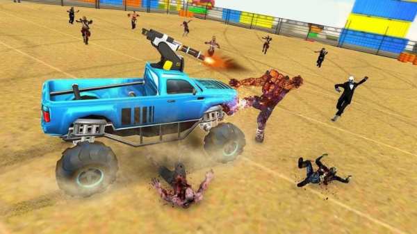 Real Zombie Rush Car Drift – Zombie Survival Games screenshot 2
