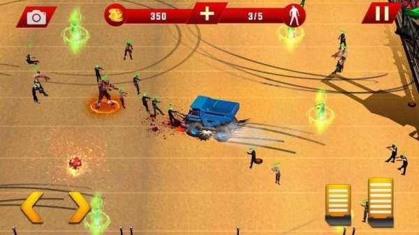 Real Zombie Rush Car Drift – Zombie Survival Games screenshot 1