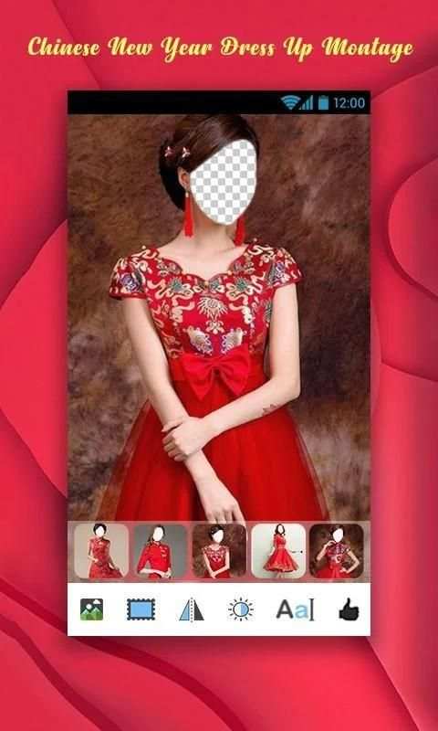 Chinese New Year Dress Up Montage screenshot 1