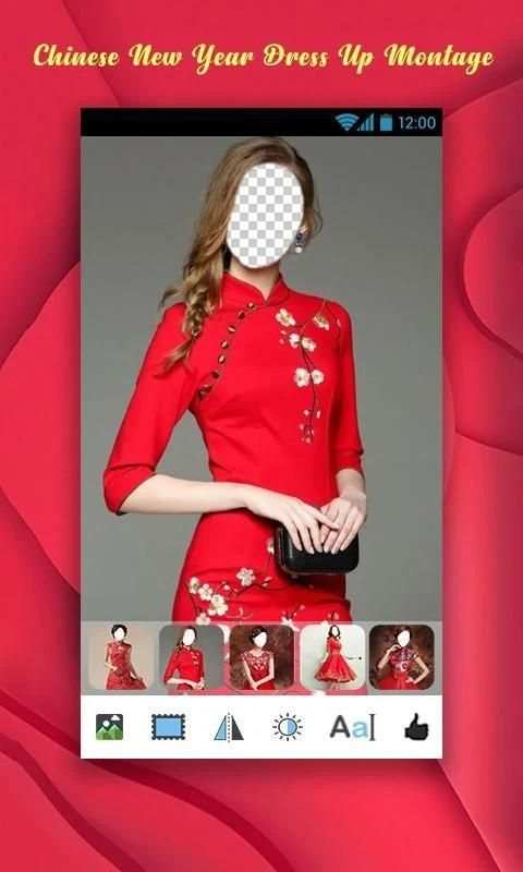 Chinese New Year Dress Up Montage screenshot 2