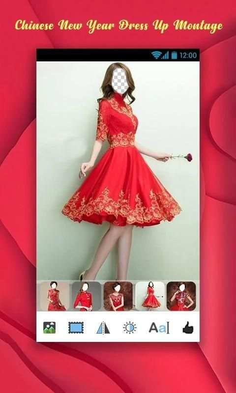 Chinese New Year Dress Up Montage screenshot 3