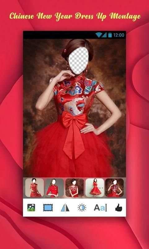 Chinese New Year Dress Up Montage screenshot 4