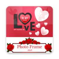 Valentine day photo frame 2018 on 9Apps