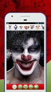 Scary Clown Face Photo Editor screenshot 3